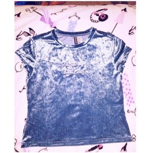 Velour Girls T Shirt